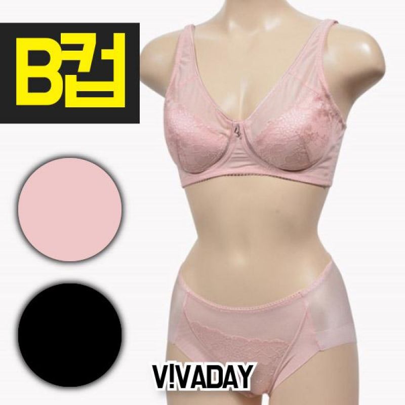 [SIN] VIVADAY-LB21 노와이어 B컵브라팬티세트