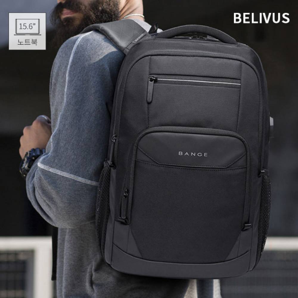 빌리버스 남자 백팩 BSZ366 노트북 직장인 여행 가방