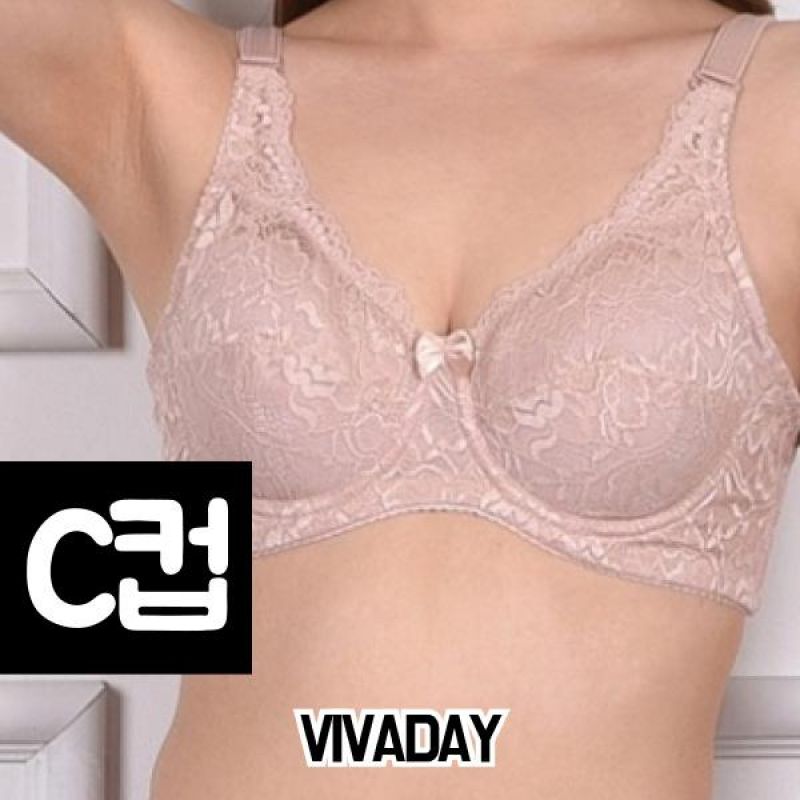 [SIN] VIVADAY-CB32 홑겹 파워네트 C컵 브라