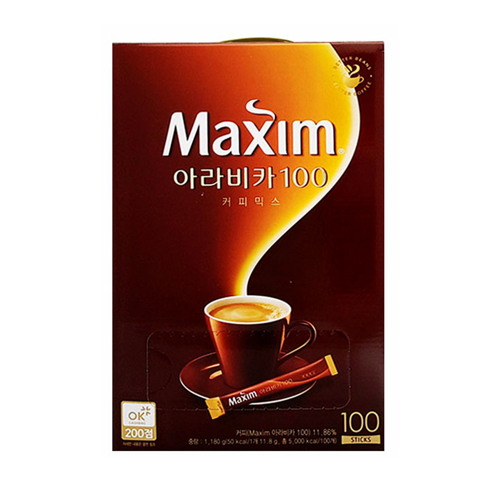 맥심 아라비카100 커피믹스/코코넛오일 커피스틱 100T