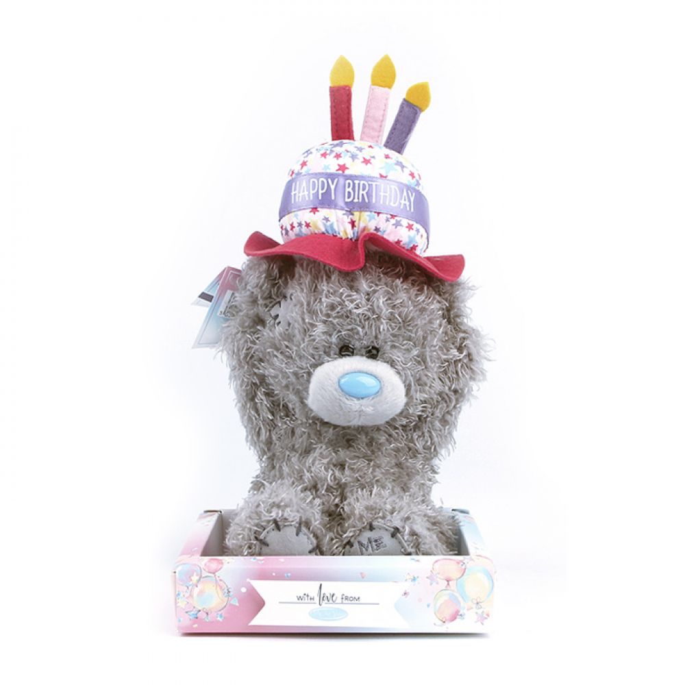 미투유 생일케이크 모자 베어 - 7in (18cm)