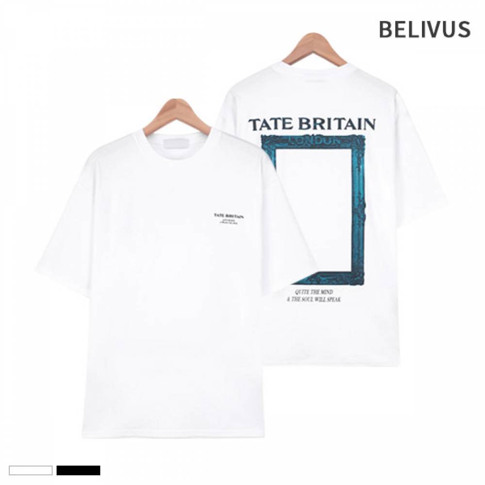 빌리버스 남자 반팔티 BDPT024 라운드 티셔츠
