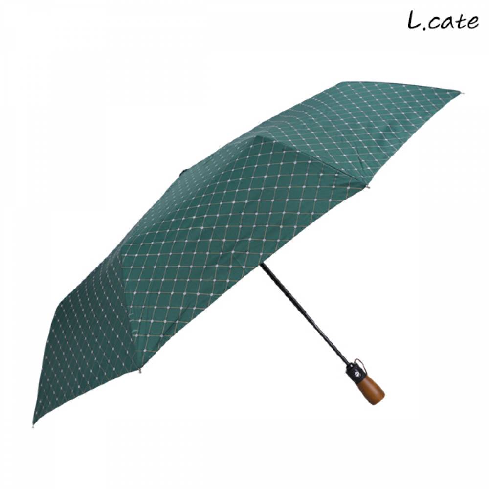 엘케이트 여성 우산 LDDR098 체크 접이식 자동 우양산