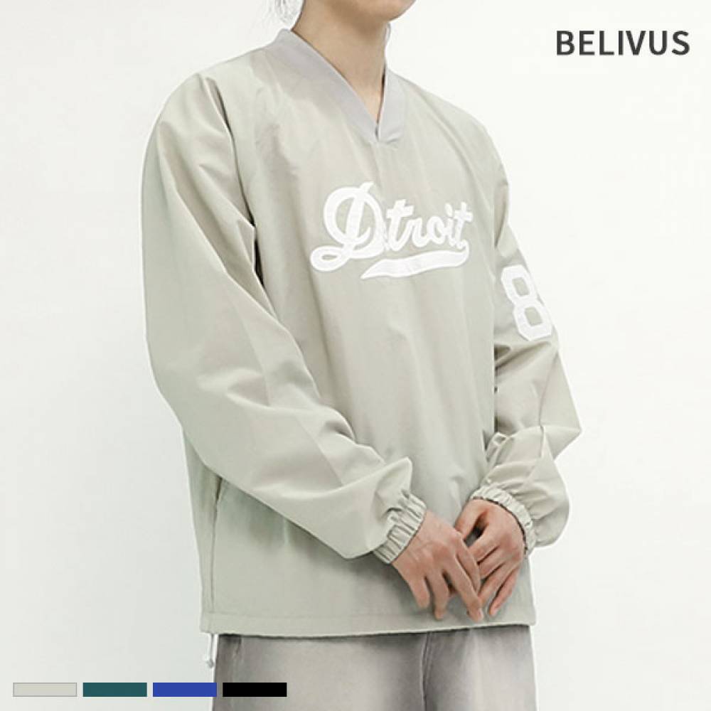 빌리버스 남자 맨투맨 BDPT012 긴팔 바람막이 티셔츠