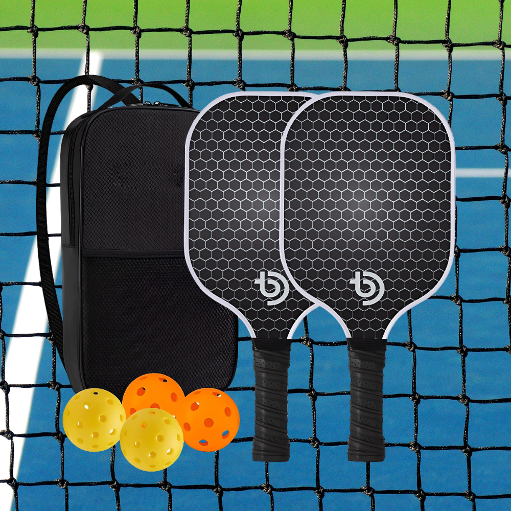 야외실내 운동 피클볼 라켓세트 2인용 4개공 레저운동