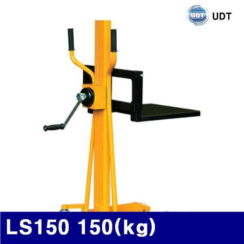 (반품불가)(화물착불)UDT 5002340 미니 윈치 스태커 WS-15M(-LS-150) 150(kg) (1EA)