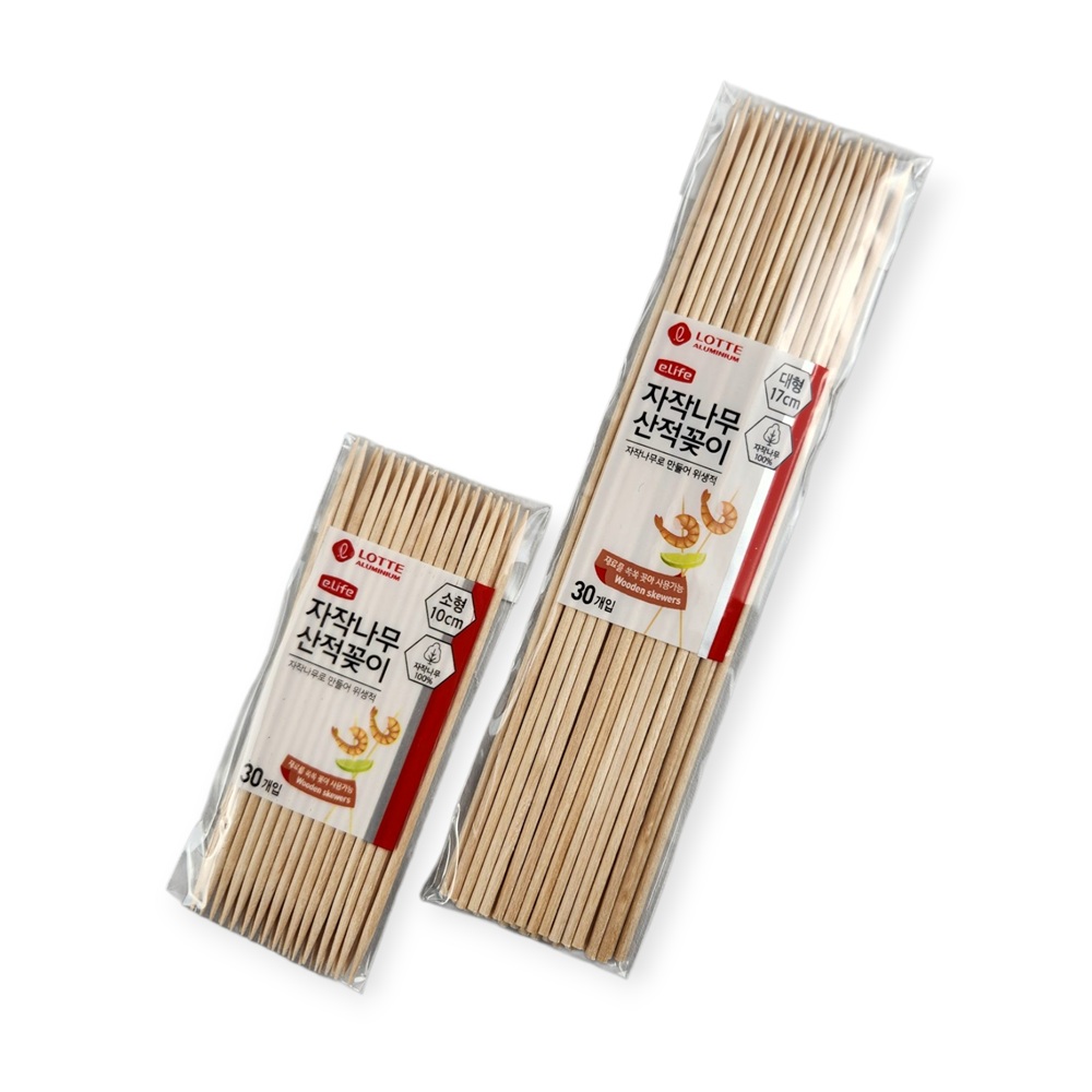 이라이프 자작나무 산적꼬지 30개입