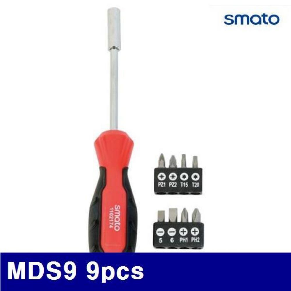 스마토 1102174 마그네틱 드라이버 (단종)MDS9 9pcs  (1SET)
