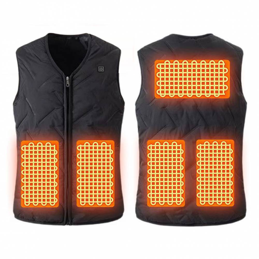 KC인증 발열 온열 조끼 방한 USB 열선 보온 DD-13314