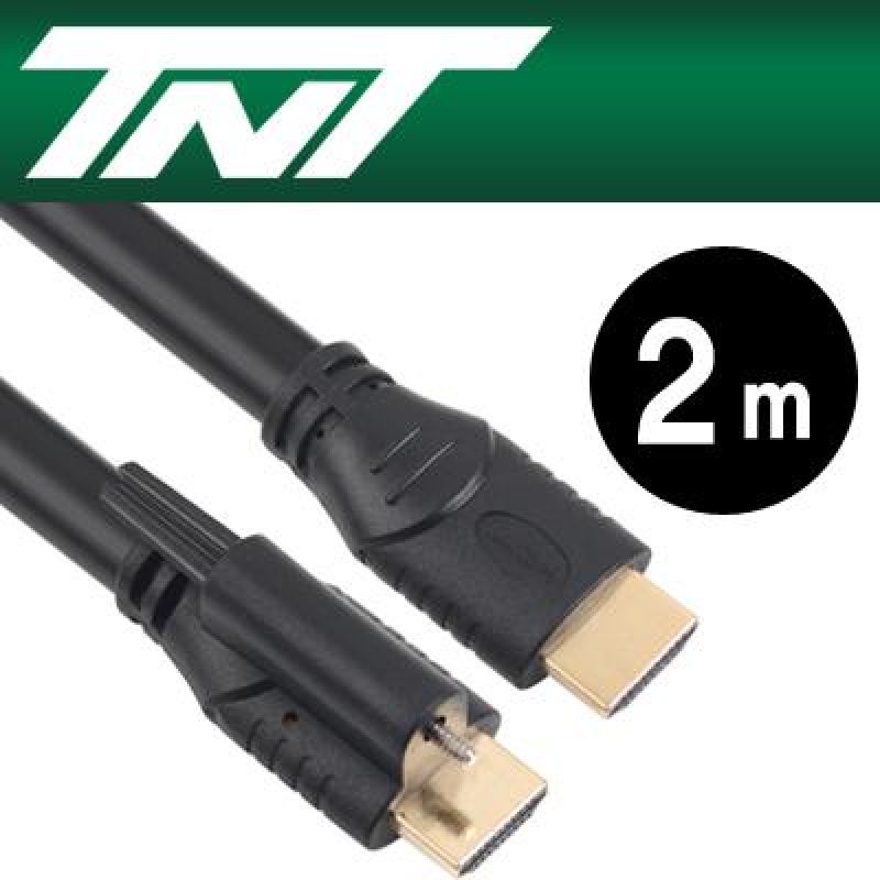NM_TNT102 HDMI 1.4 Screw Lock 케이블 2m