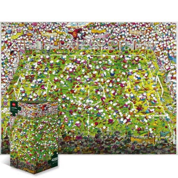 4000조각 직소퍼즐 - 월드컵 (삼각케이스)(유액없음)(헤야)