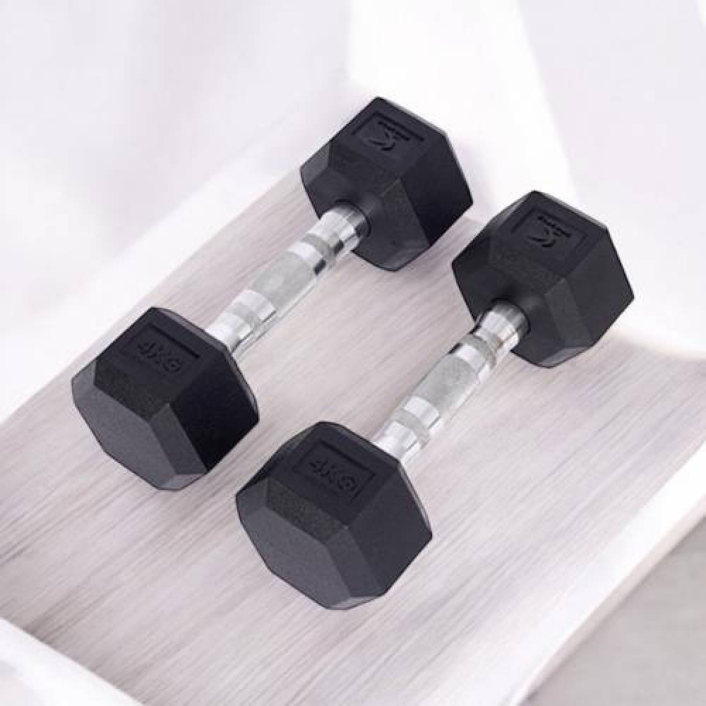 아이워너 덤벨 육각덤벨 4kg 2개 덤벨세트 홈트 아령