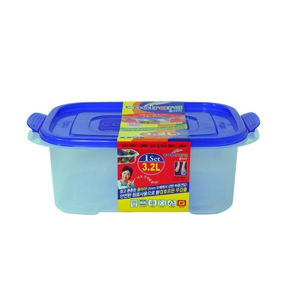 쿨라라 직사각 밀폐용기 9호 3.2L