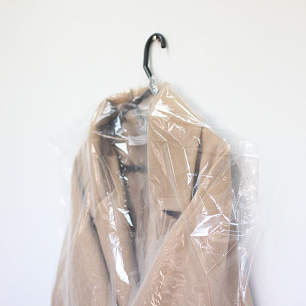 투명 비닐 옷커버 100P 의류보관 코트 패딩 양복 비닐커버 비닐옷커버 의류커버 코트커버 양복커버 투명커버
