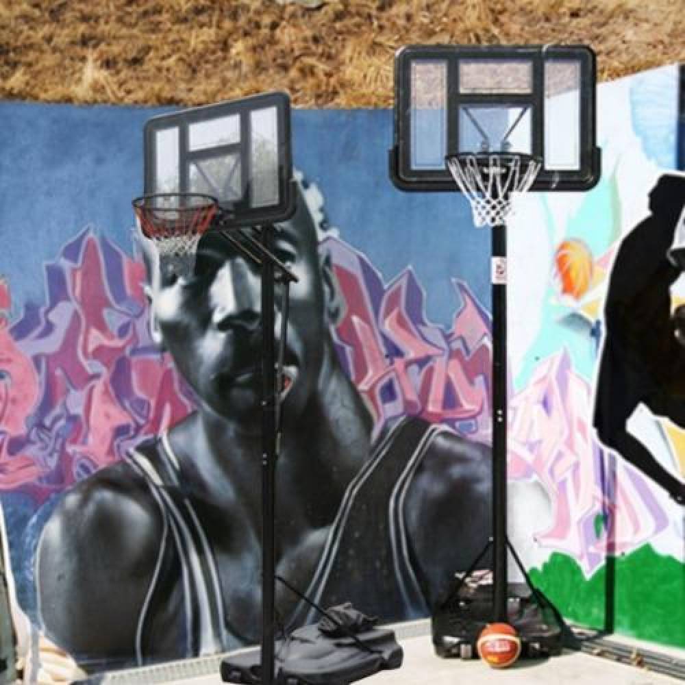 베르 이동식농구대 원터치 높이조절가능 농구골대 이동식농구골대