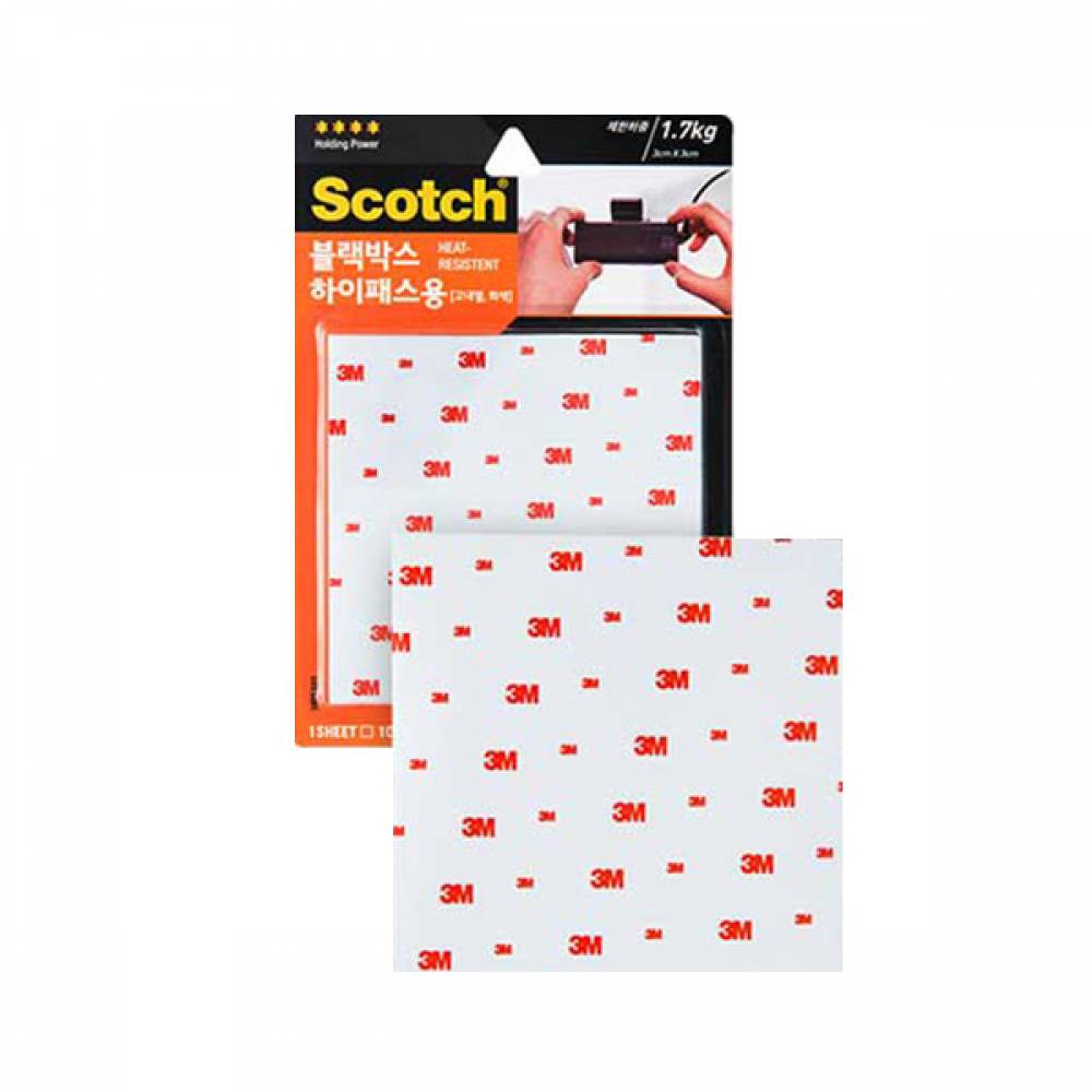 스카치 HRS101 고내열 양면테이프 (1장) -싸게팔자