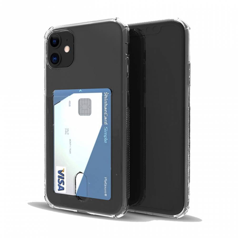 갤럭시A17 에어쿠션 카드투명 젤리케이스 A175