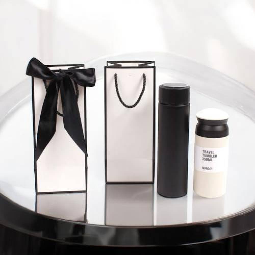 베르 쇼핑백 사각 미니쇼핑백 11x26 와인쇼핑백 텀블러크기 미니종이쇼핑백