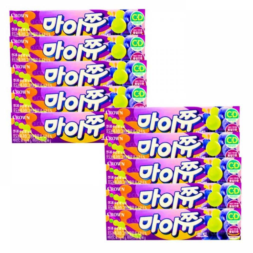 마이쮸 포도맛 (10개) -싸게팔자