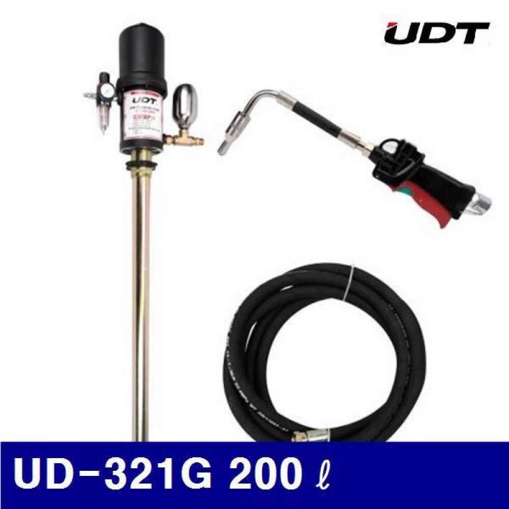 (화물착불)UDT 5912180 에어오일펌프세트 UD-321G 200ℓ 5 1 (1EA)