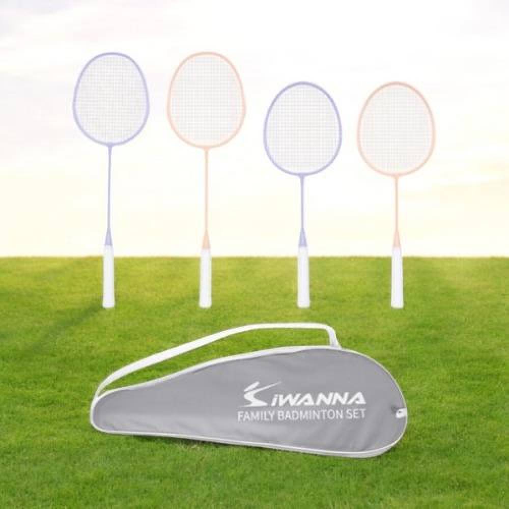 라켓세트 아이워너 패밀리 배드민턴 라켓 4p 세트