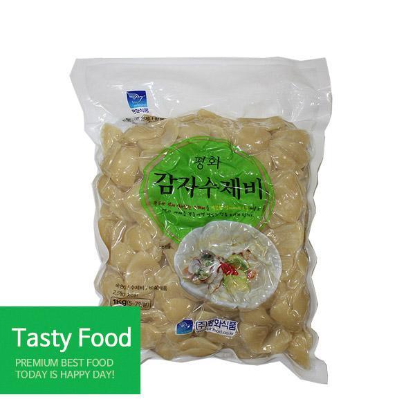 (냉장)평화식품 감자수제비1kgX6개