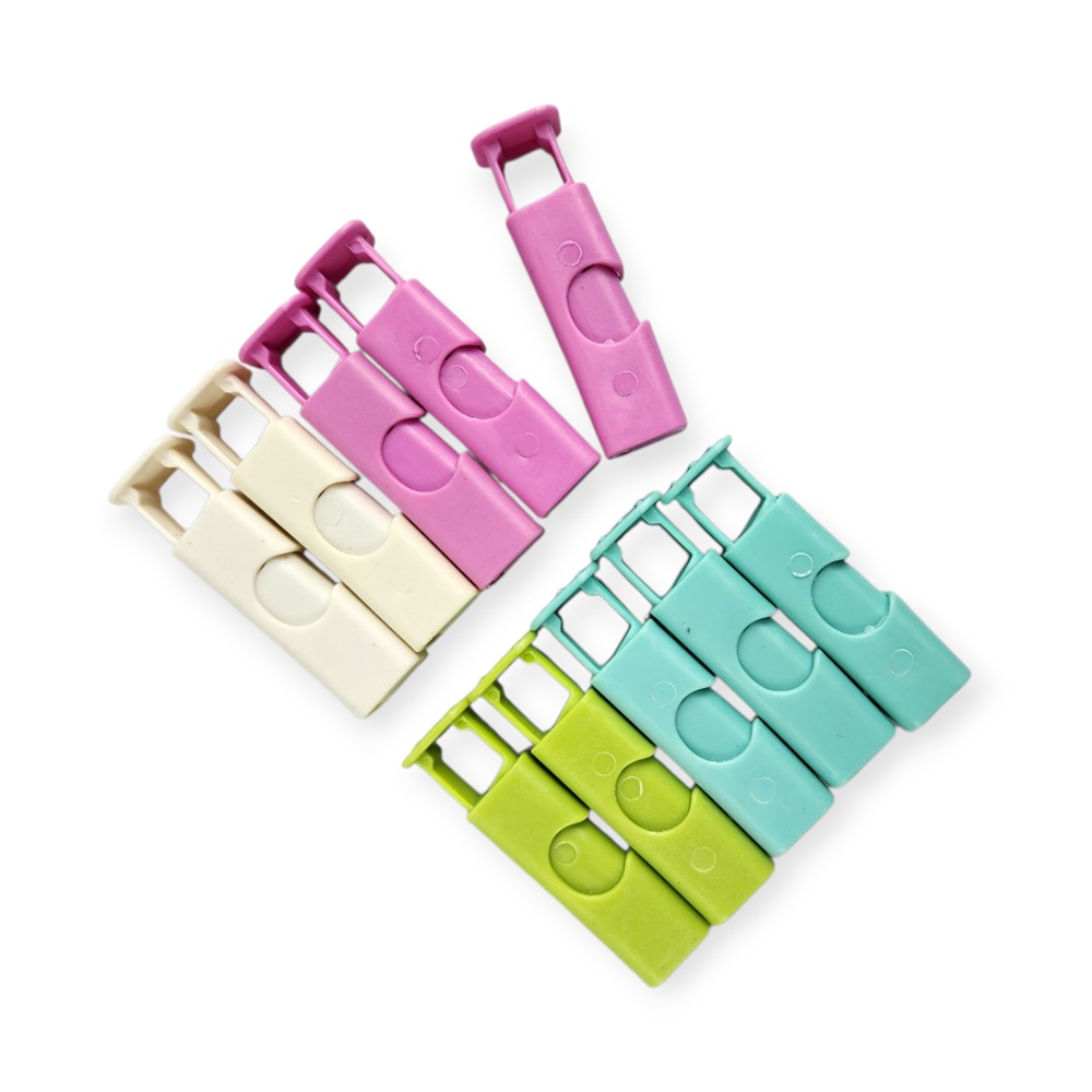 클릭 봉지 집게 밀폐 클립 10p