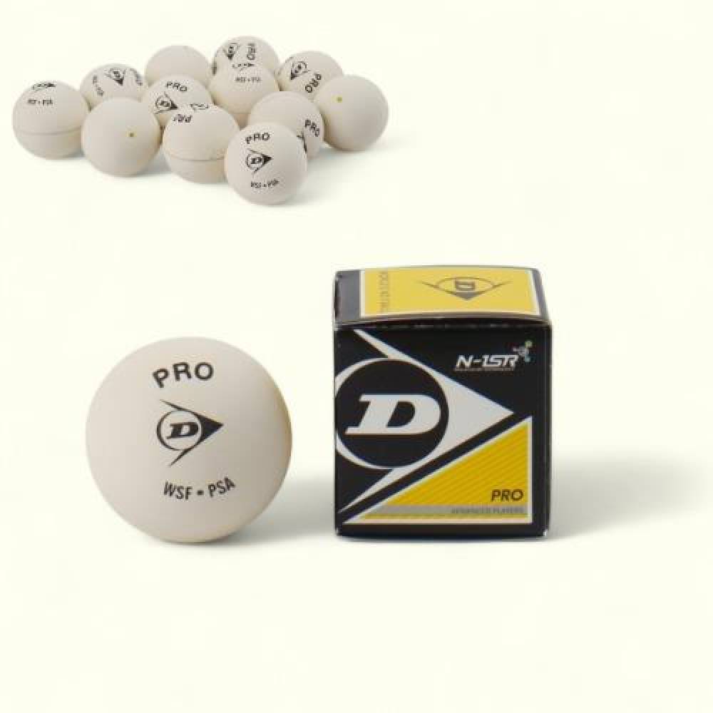 시합용 스쿼시공 던롭 시합구 12p 천연고무 공인시합구