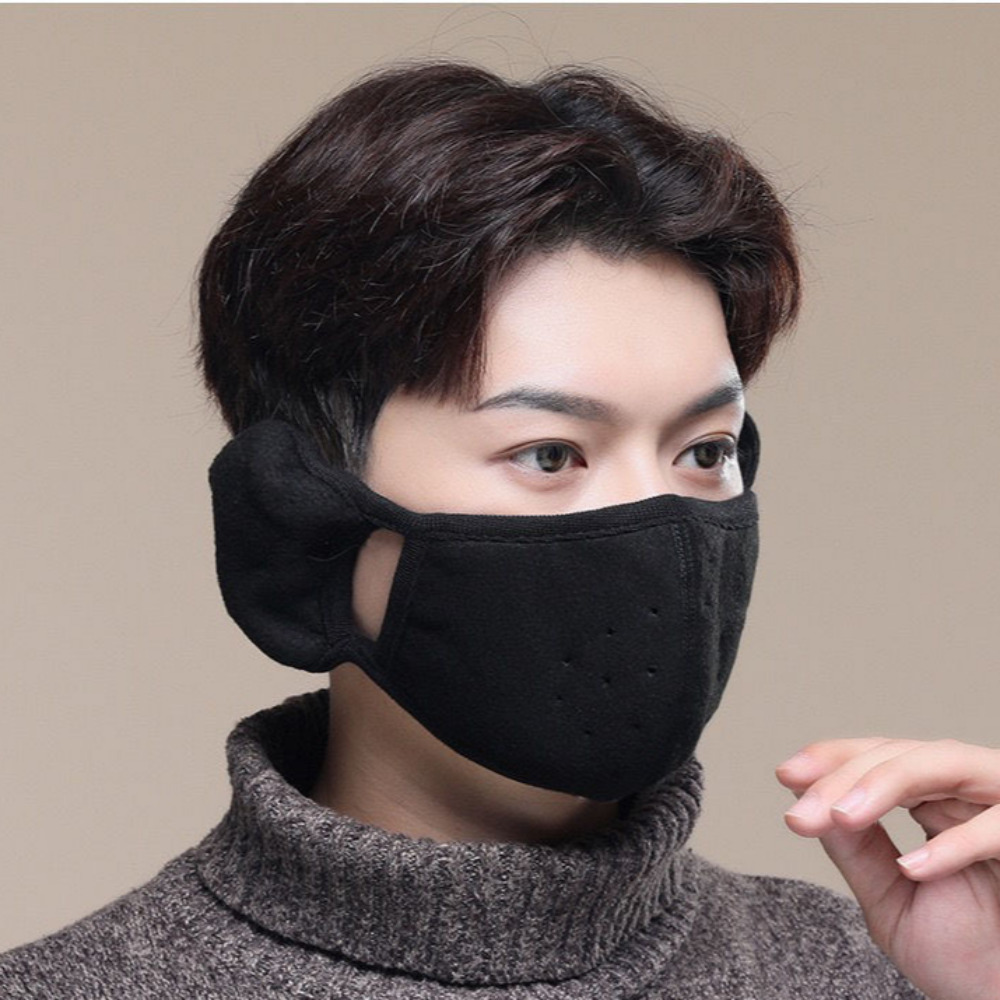 겨울 러닝 방한 귀마개 마스크 KC인증 안면 워머