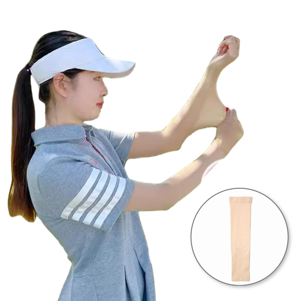 햇빛차단 소매 골프 팔토시 여름야외활동 자전거 등산