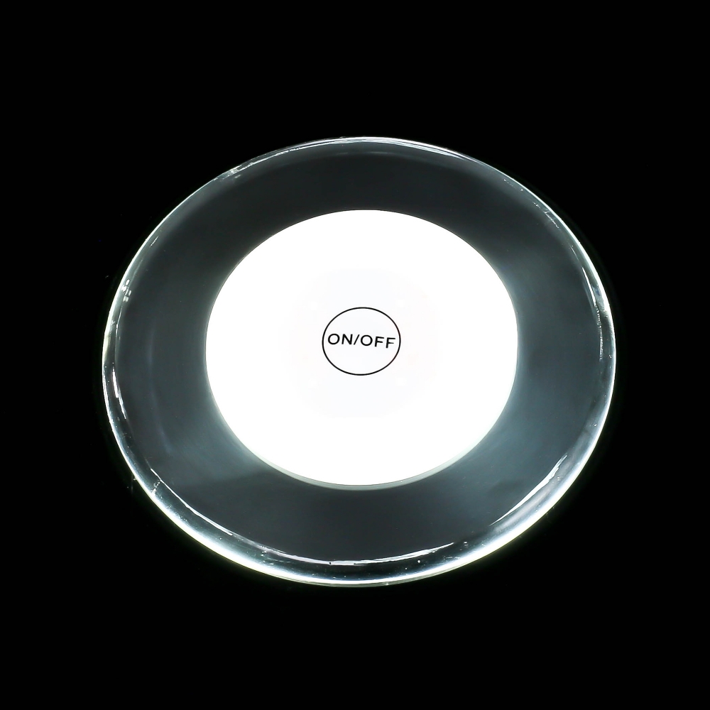홈파티 원형 LED 컵받침 파티컵매트 감성캠핑
