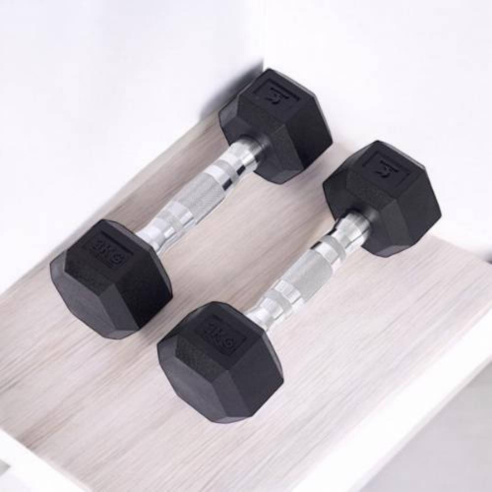 아이워너 덤벨 육각덤벨 3kg 2개 덤벨세트 홈트 아령