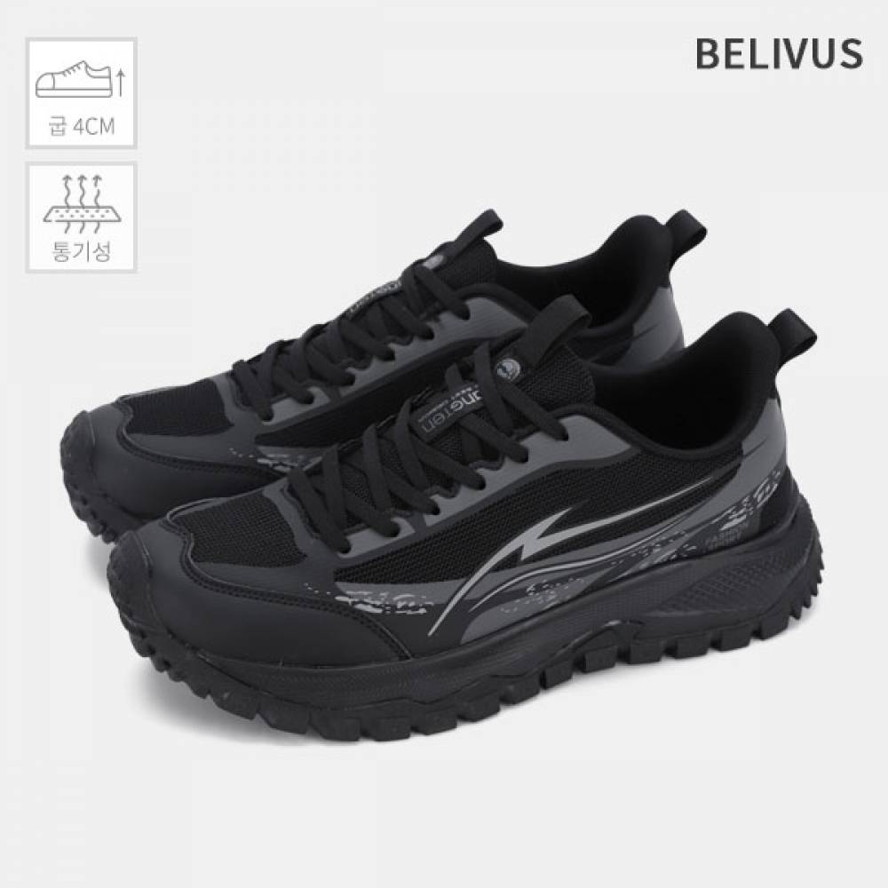 빌리버스 남자 남성 발편한 쿠셔닝 통풍 메쉬 로우탑 트레킹화 패션 운동화 BSS798