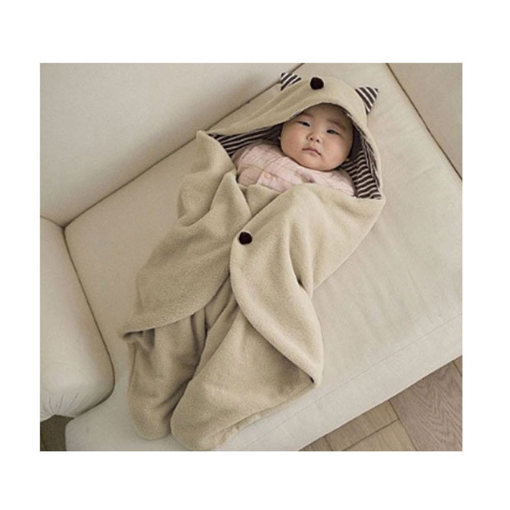 Baby 너구리 캐릭터 일본 아기보낭 (0-9개월) 202031 보낭 아기보낭 보낭 신생아 아기담요 겉싸개