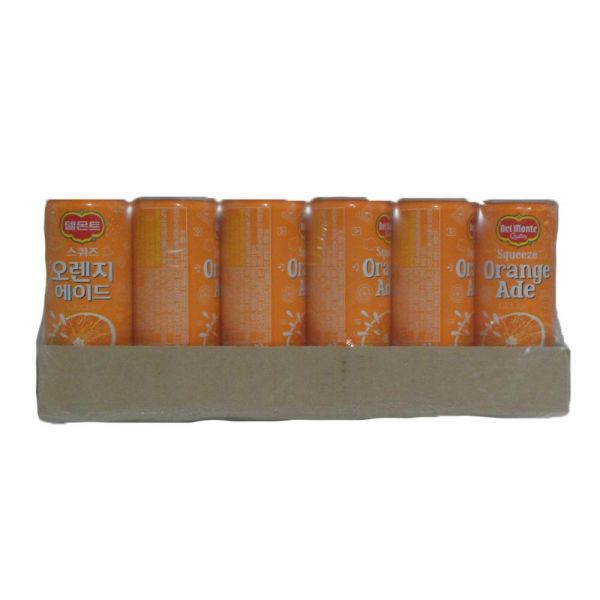 델몬트 스퀴즈 오렌지 에이드 음료수도매 240mlX30캔