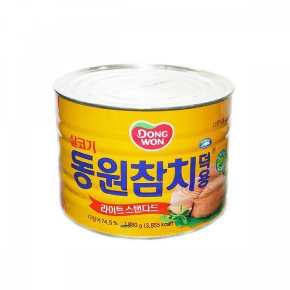 식자재 식당 양념 가공식품 통조림 라이트참치 동원 1.88kg