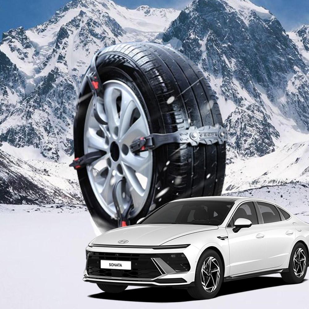 쏘나타디엣지 벨트형 시즌2 우레탄 스노우체인 1P