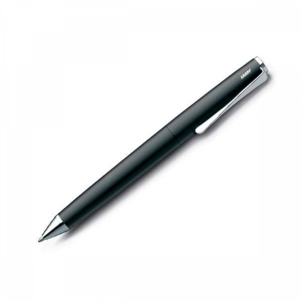 라미 스튜디오 매트 블랙 크롬 장식 볼펜(제작 로고 인쇄 홍보 기념품 판촉물)