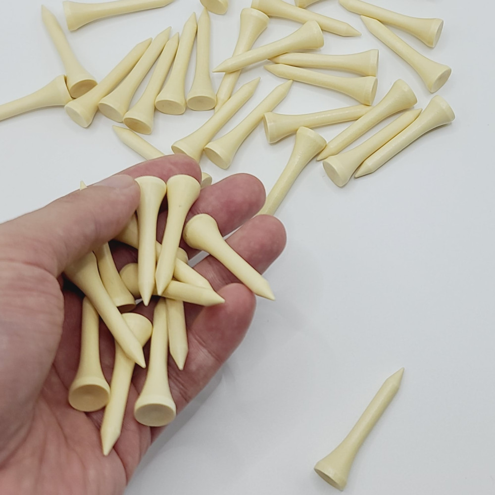 대나무티 숏티 100개 골프티 티꽂이 M50482 42mm