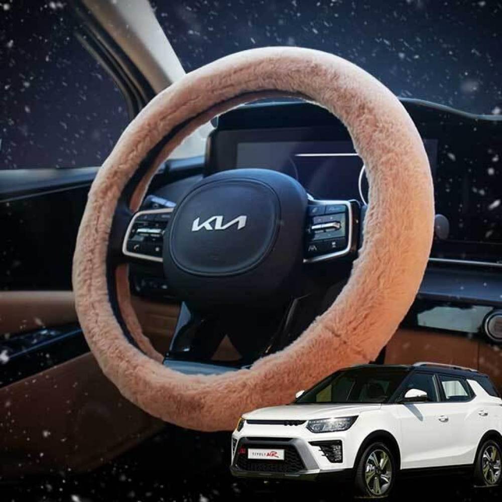 티볼리 극세사 핸들커버 순정형 겨울 핸들 -싸게팔자