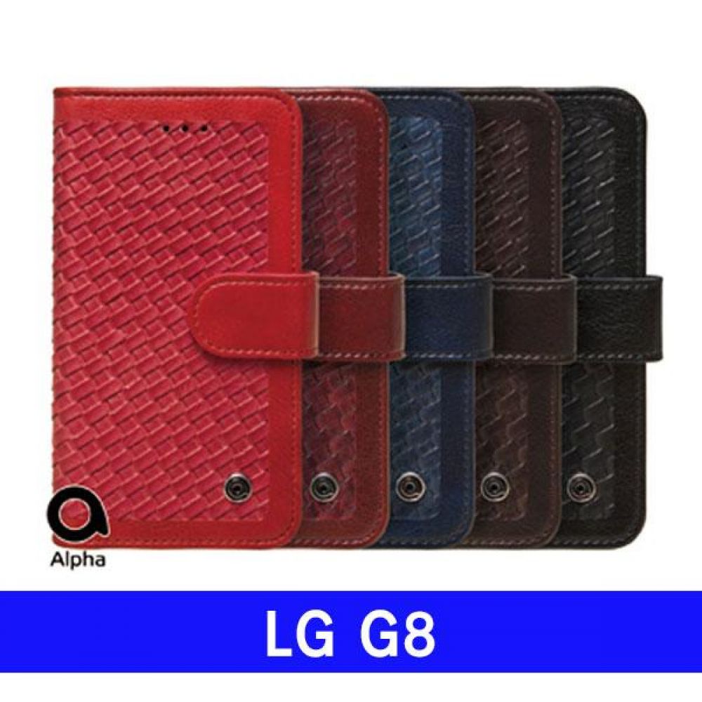 LG G8 알파S 체크 플립다이어리 G820 케이스