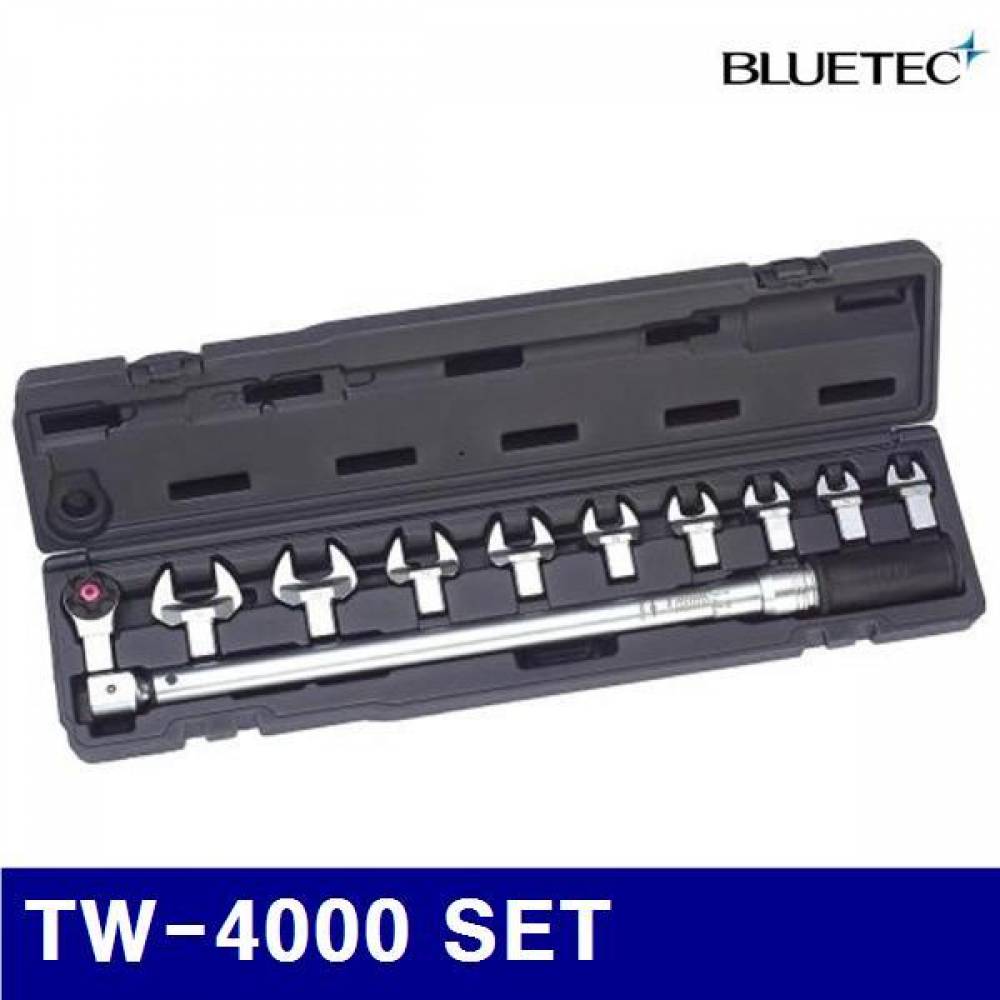 블루텍 4017600 토크렌치세트-TW형 TW-4000 SET 8.1-40.8kgf.m (1EA)