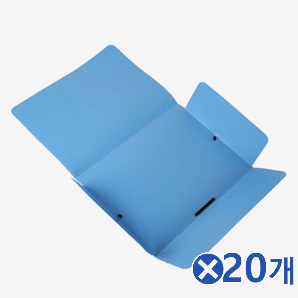 고무밴딩 고정 폴더 서류화일-색상랜덤x20개 파일봉투
