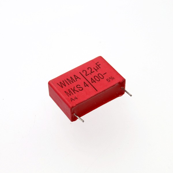 위마 콘덴서 캐패시터 Wima 400V 2.2uF / MKS4 / 2개