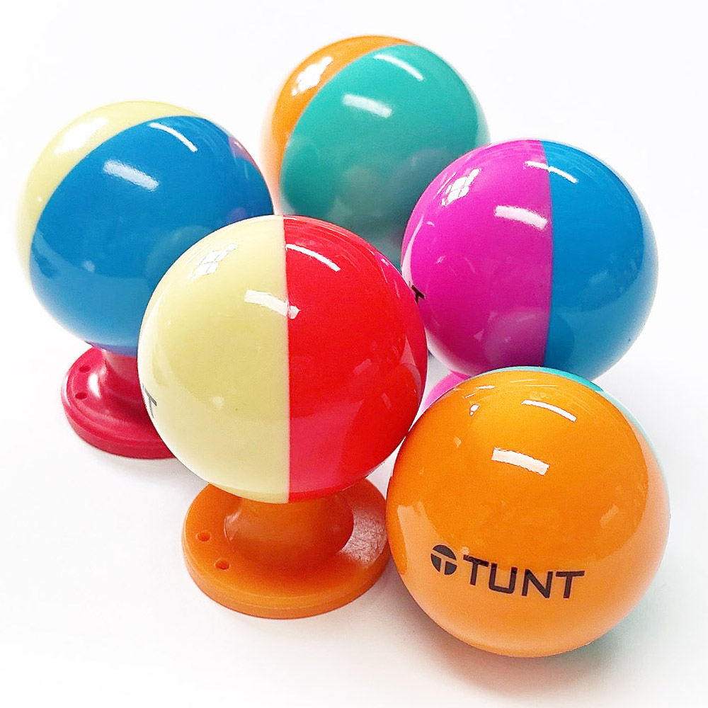 턴트4피스 반반포커스 파크골프공4구 파크골프볼