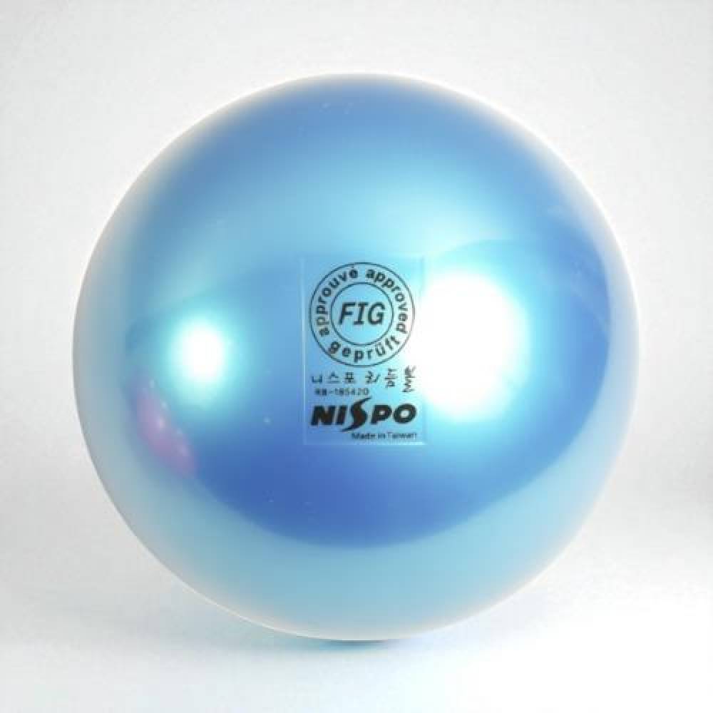리듬체조 공 시니어 블루 니드포 7인치 일반용 볼 리듬체조용