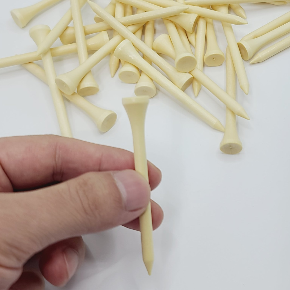 대나무티 롱티 100개 골프티 티꽂이 M50483 70mm