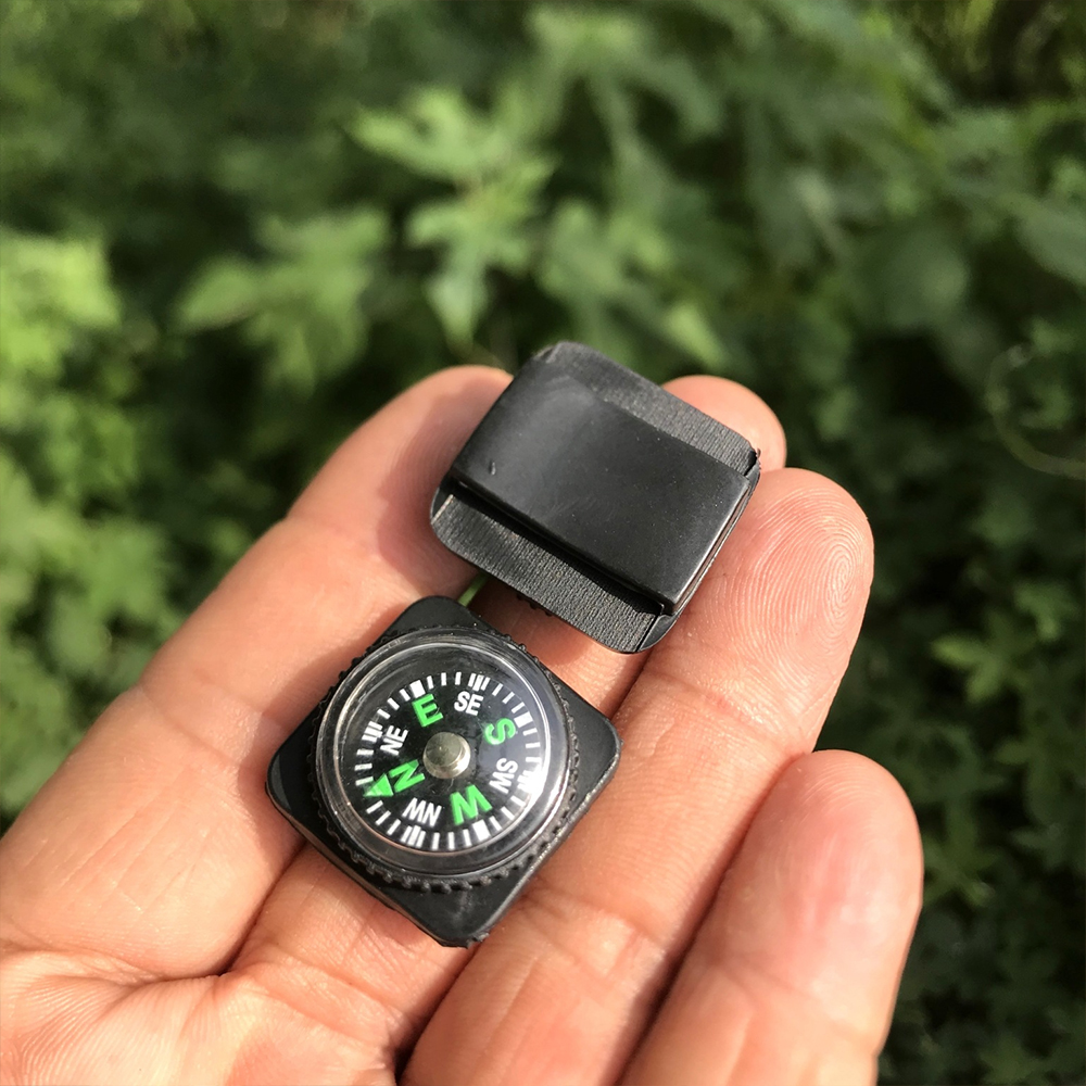 휴대용 미니 나침반 등산 캠핑 아웃도어 시계줄나침반