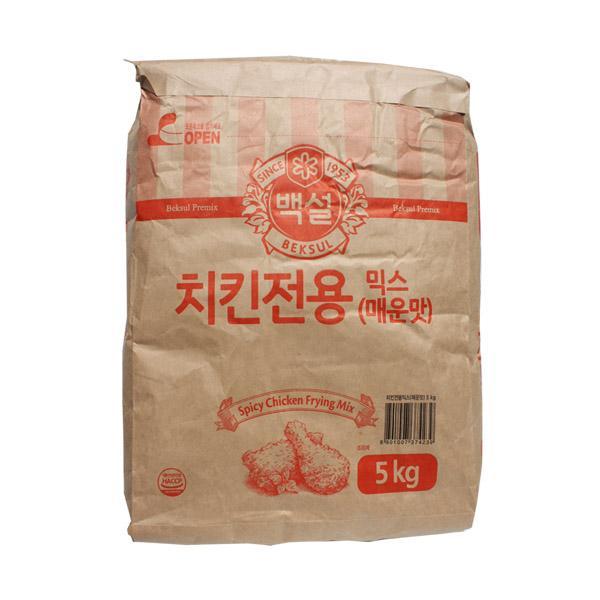 백설 치킨전용믹스(매운맛)5kg