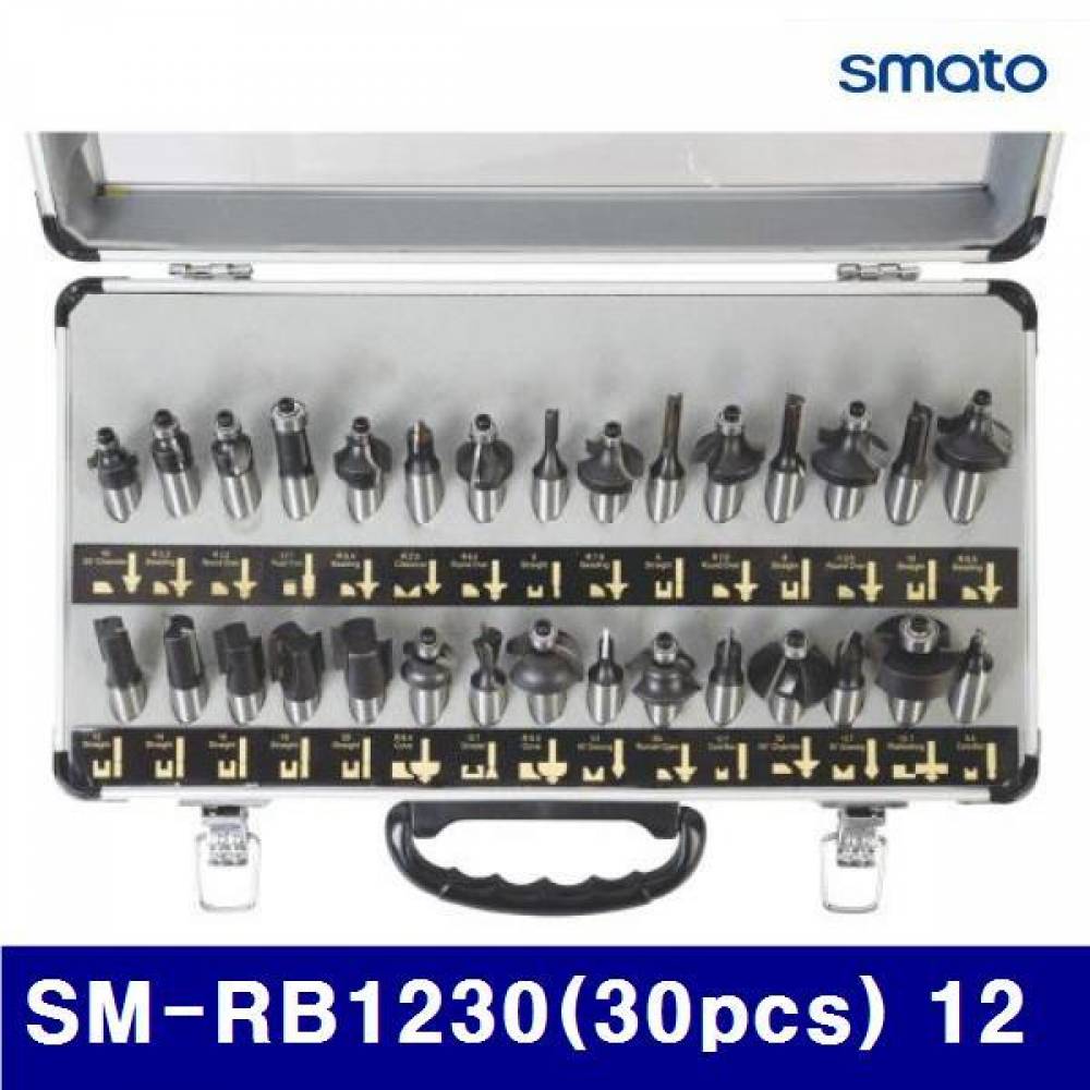 스마토 1093636 루터비트 세트(30pcs) SM-RB1230(30pcs) 12 루터기용 (1EA)